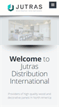Mobile Screenshot of jutrasdistribution.com